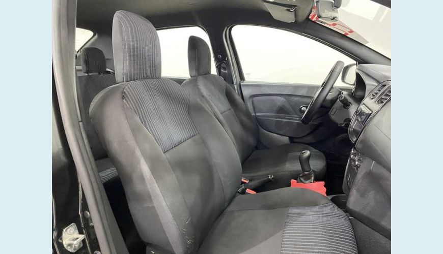 RENAULT LOGAN ZEN 1.0 12V SCE FLEX - PRETO - 2020 Foto 9 (Grande)