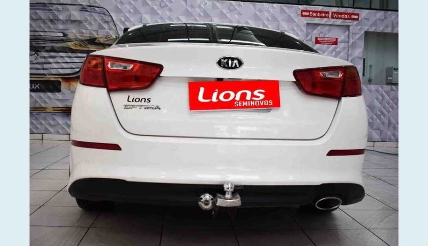 KIA OPTIMA 2.0 EX AUT. Y254 - BRANCO - 2015 Foto 9 (Grande)