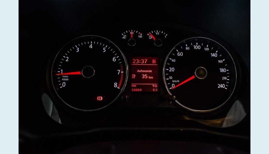 VOLKSWAGEN VOYAGE 1.6 VHT COMFORTLINE FLEX - PRETO - 2016 Foto 9 (Grande)