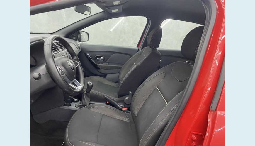 RENAULT LOGAN ZEN 1.0 12V SCE FLEX - VERMELHO - 2020 Foto 9 (Grande)
