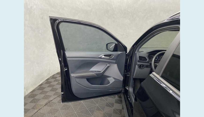 VOLKSWAGEN T-CROSS 1.0 200 TSI SENSE AUT. FLEX - PRETO - 2022 Foto 9 (Grande)