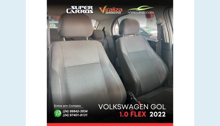 VOLKSWAGEN GOL - BRANCO - 2022 Foto 9 (Grande)