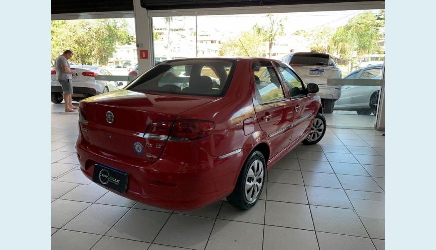FIAT SIENA 1.4 8V(TETRAFUEL) 4P - VERMELHO - 2012 Foto 9 (Grande)