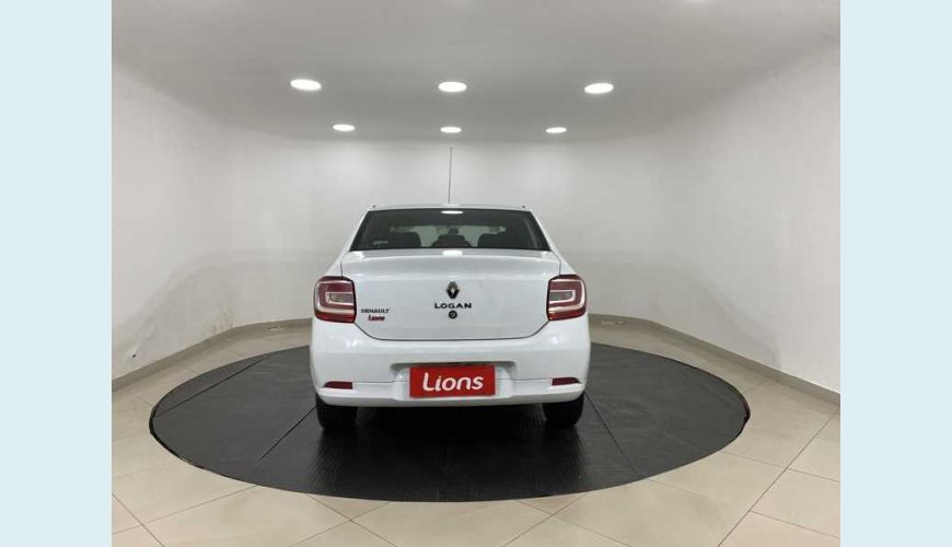 RENAULT LOGAN ZEN 1.0 12V SCE FLEX - BRANCO - 2020 Foto 9 (Grande)