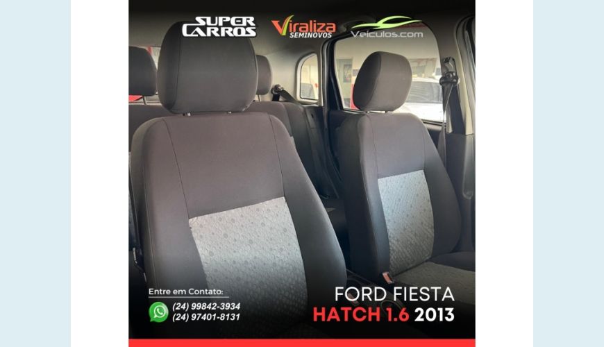 FORD FIESTA - PRETO - 2013 Foto 9 (Grande)