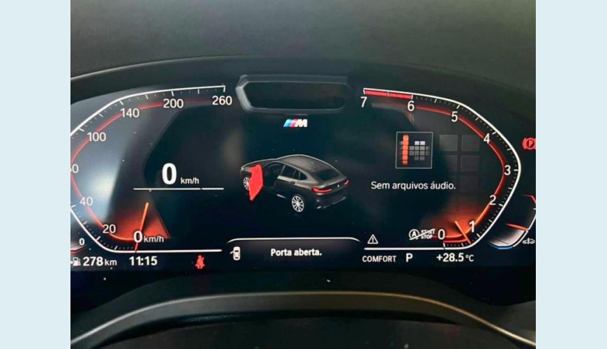 BMW X4 XDRIVE 30I M SPORT 2.0 TB 252CV AUT - BRANCO - 2025 Foto 9 (Grande)