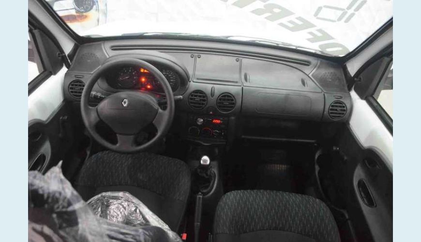 RENAULT KANGOO EXPRESS 1.6 16V COM PORTA LATERAL FLEX - BRANCO - 2017 Foto 9 (Grande)