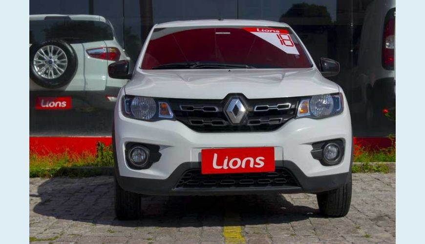 RENAULT KWID INTENSE 1.0 12V SCE FLEX - BRANCO - 2018 Foto 9 (Grande)
