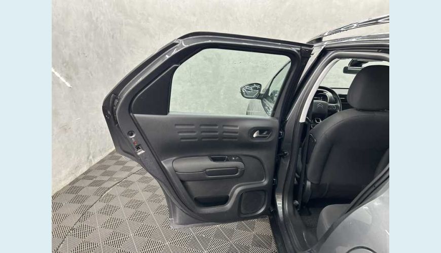CITROËN C4 CACTUS 1.6 FEEL PACK AUT. FLEX - CINZA - 2021 Foto 9 (Grande)
