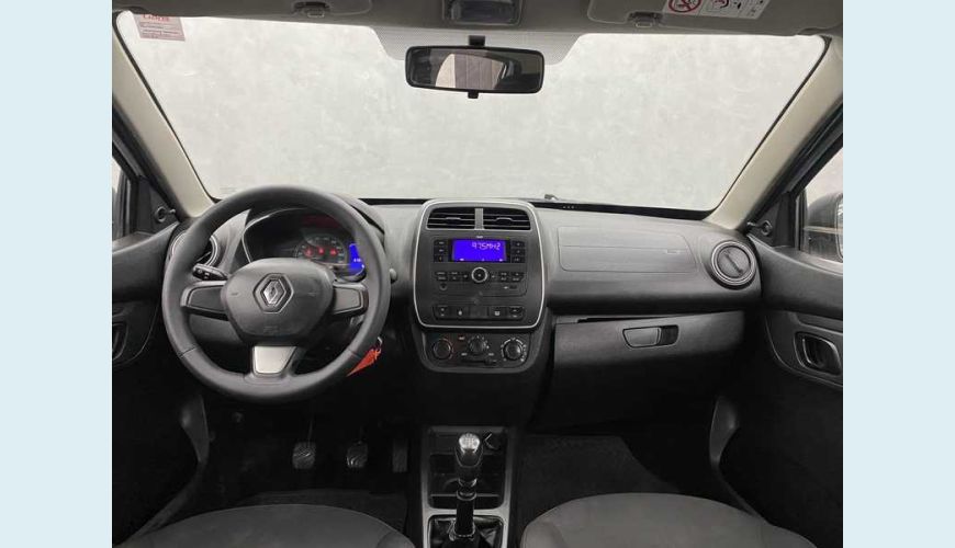 RENAULT KWID ZEN 1.0 12V SCE FLEX - BRANCO - 2020 Foto 9 (Grande)