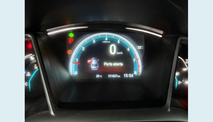 HONDA CIVIC SEDAN EXL 2.0 FLEX 16V AUT. 4P - CINZA - 2017 Foto 9 (Grande)