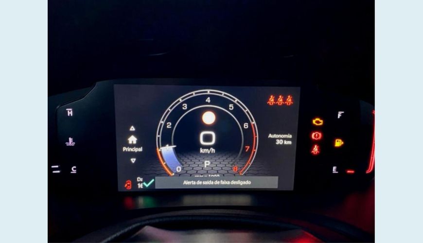 JEEP RENEGADE LONGITUDE T270 1.3 TB 4X2 FLEX AUT - AZUL - 2025 Foto 9 (Grande)