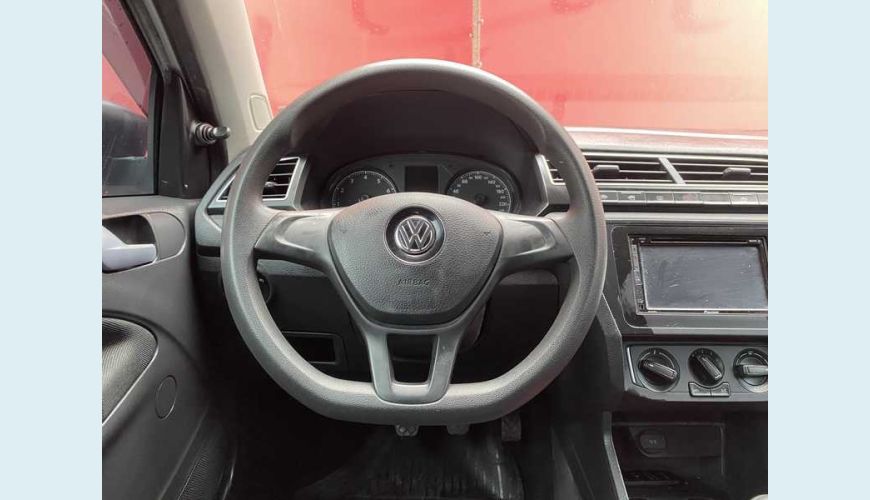 VOLKSWAGEN VOYAGE 1.0 MPI COMFORTLINE FLEX - PRATA - 2017 Foto 9 (Grande)