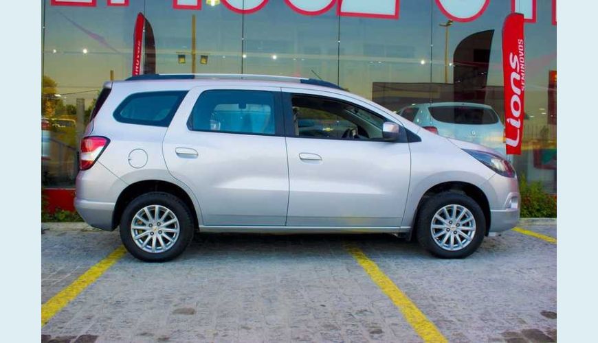 CHEVROLET SPIN LT 5S 1.8 AUT. FLEX - PRATA - 2016 Foto 9 (Grande)