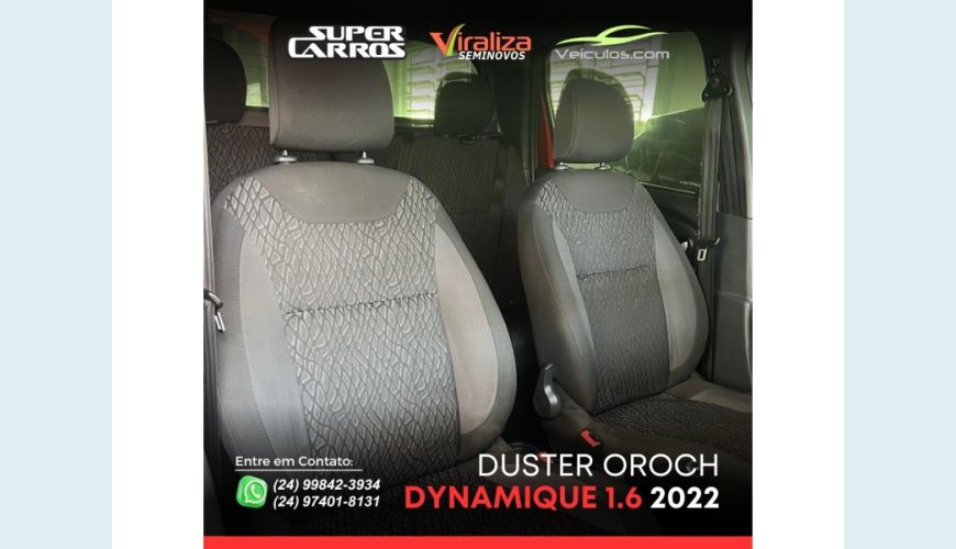 RENAULT DUSTER OROCH - VERMELHO - 2022 Foto 9 (Grande)