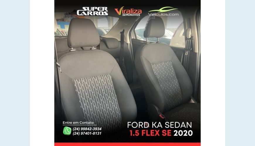 FORD KA - BRANCO - 2020 Foto 9 (Grande)