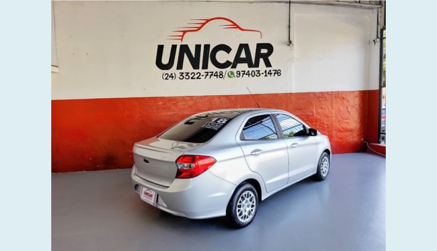 FORD KA SEDAN - PRATA - 2018 Foto 9 (Grande)