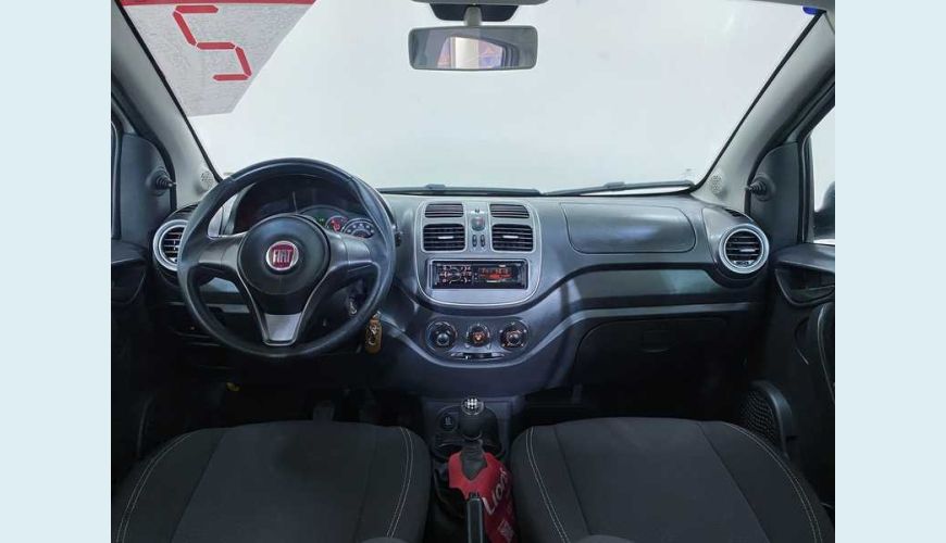 FIAT GRAND SIENA ATTRACTIVE 1.0 (FLEX) - BRANCO - 2021 Foto 9 (Grande)