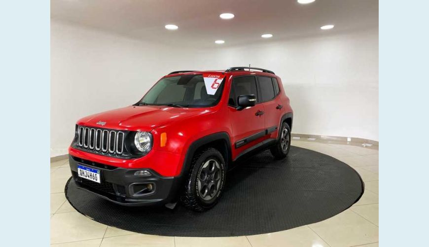 JEEP RENEGADE SPORT 1.8 4X2 FLEX - VERMELHO - 2016 Foto 9 (Grande)