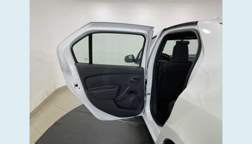 RENAULT LOGAN ZEN 1.0 12V SCE (FLEX) - BRANCO - 2020 Foto 9 (Grande)