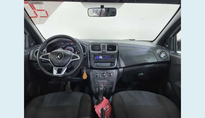 RENAULT LOGAN ZEN 1.0 12V SCE FLEX - BRANCO - 2020 Foto 9 (Grande)