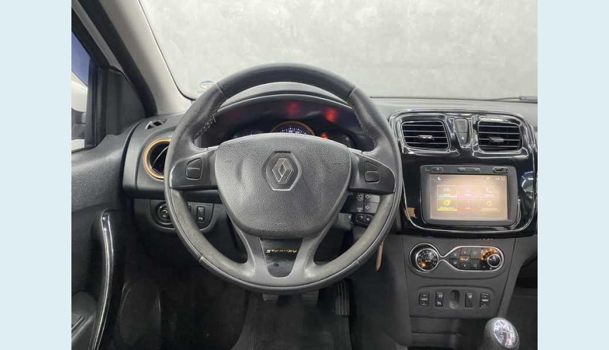 RENAULT SANDERO STEPWAY 1.6 16V SCE (FLEX) - BRANCO - 2017 Foto 9 (Grande)
