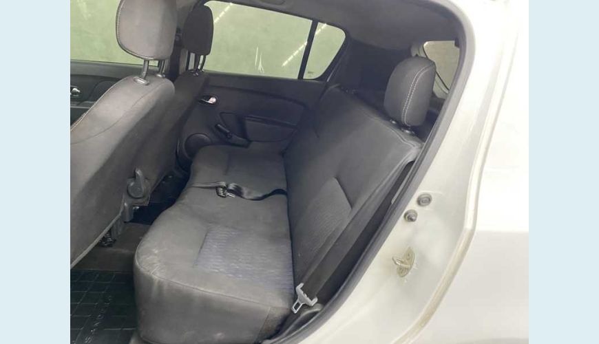 RENAULT SANDERO EXPRESSION 1.0 12V SCE (FLEX) - BRANCO - 2018 Foto 9 (Grande)