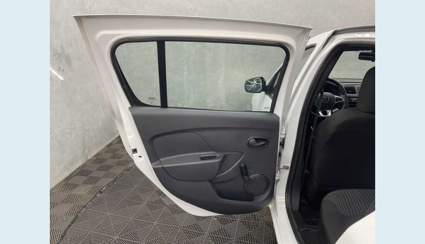 RENAULT SANDERO LIFE 1.0 12V SCE (FLEX) - BRANCO - 2021 Foto 9 (Grande)