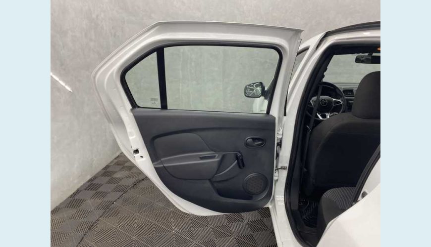 RENAULT LOGAN LIFE 1.0 12V SCE (FLEX) - BRANCO - 2021 Foto 9 (Grande)