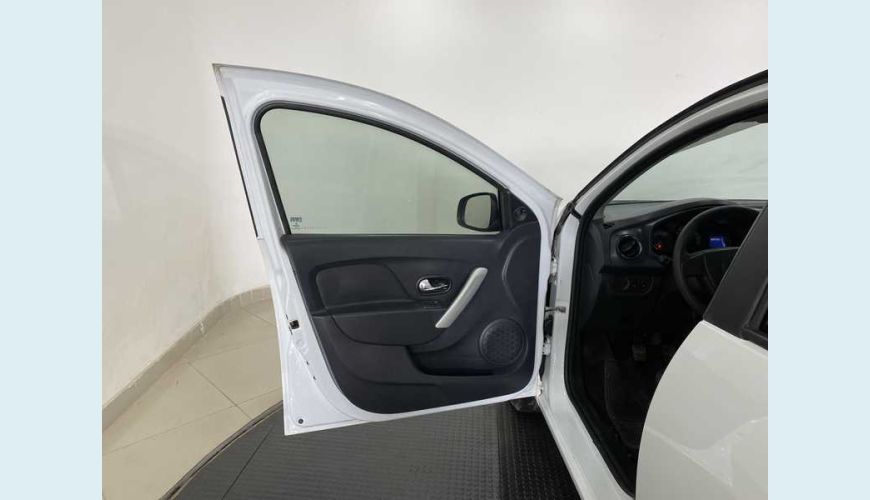 RENAULT SANDERO EXPRESSION 1.6 16V SCE (FLEX) - BRANCO - 2018 Foto 9 (Grande)