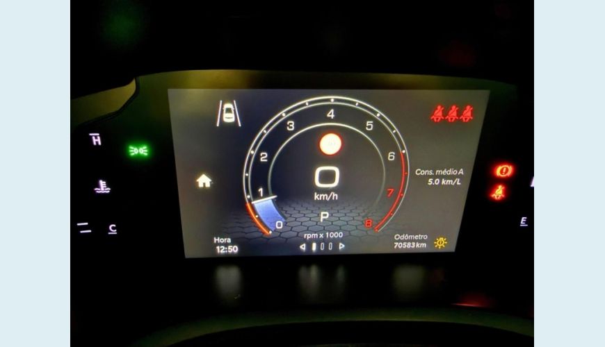 JEEP RENEGADE LONGITUDE T270 1.3 FLEX AUT. 4P - PRATA - 2022 Foto 9 (Grande)