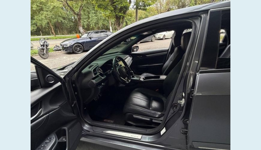 HONDA CIVIC SEDAN EXL 2.0 FLEX 16V AUT.4P - CINZA - 2019 Foto 9 (Grande)