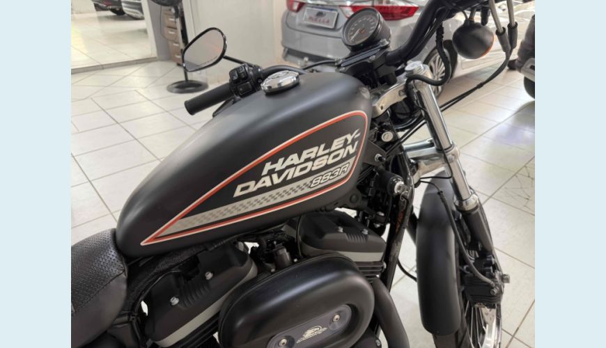 HARLEY-DAVIDSON XL 883 R - PRETO - 2009 Foto 9 (Grande)