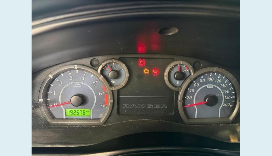 FORD RANGER XL 2.3 FLEX MANUAL 2P - VERMELHO - 2011 Foto 9 (Grande)