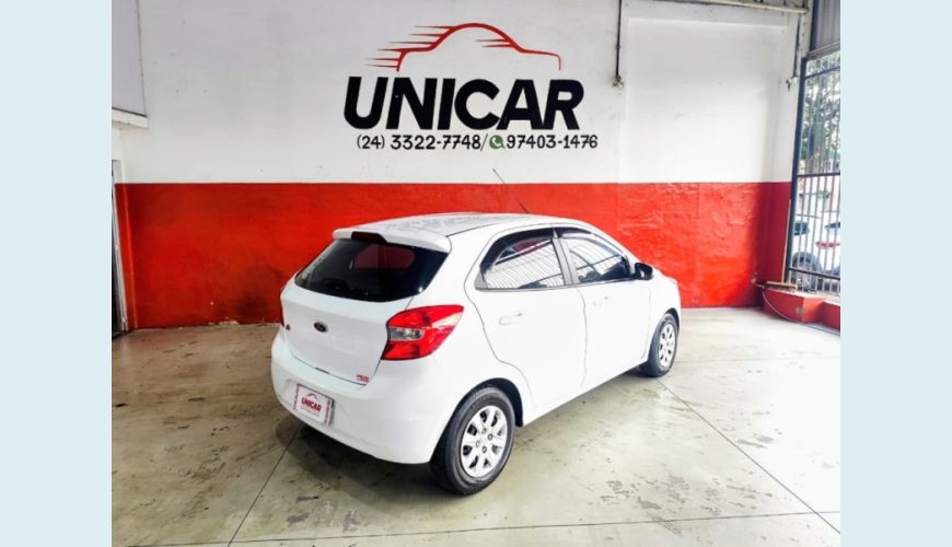 FORD KA FLEX MANUAL 4P - BRANCO - 2018 Foto 9 (Grande)