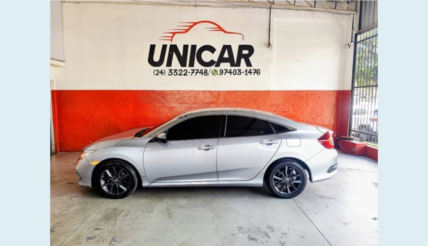 HONDA CIVIC FLEX AUT. 4P - PRATA - 2021 Foto 9 (Grande)