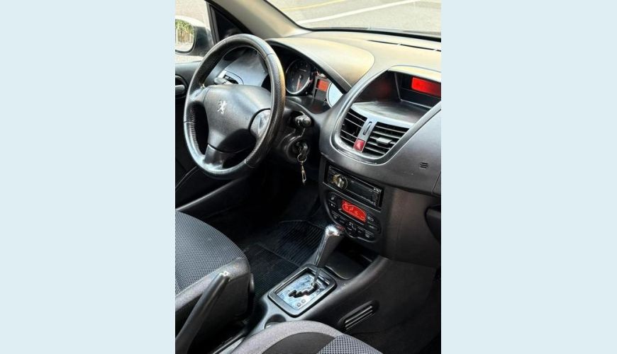 PEUGEOT 207 XS 1.6 16V FLEX AUT. 4P - PRATA - 2010 Foto 9 (Grande)