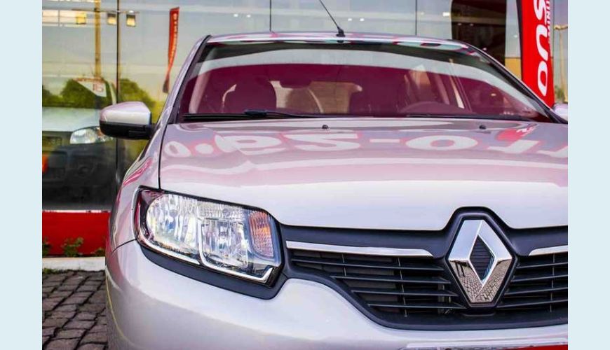 RENAULT SANDERO EXPRESSION 1.6 8V FLEX MANUAL 4P - PRATA - 2017 Foto 9 (Grande)