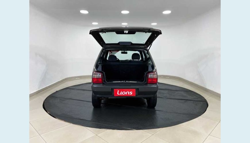 FIAT UNO MILLE WAY ECONOMY 1.0 FLEX MANUAL 4P - CINZA - 2013 Foto 9 (Grande)
