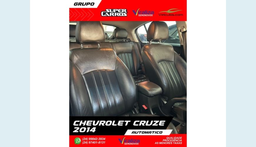 CHEVROLET CRUZE FLEX AUT. 4P - PRETO - 2014 Foto 9 (Grande)