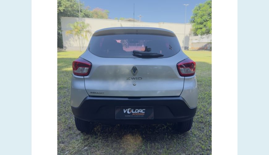 RENAULT KWID FLEX MANUAL 4P - PRATA - 2019 Foto 9 (Grande)