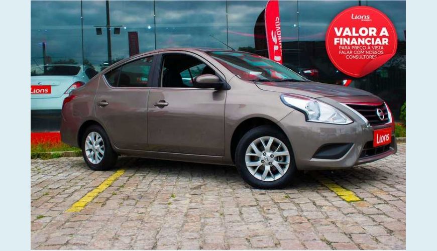 NISSAN VERSA SV FLEXSTART 1.6 16V FLEX AUT. 4P - MARROM - 2018 Foto 9 (Grande)