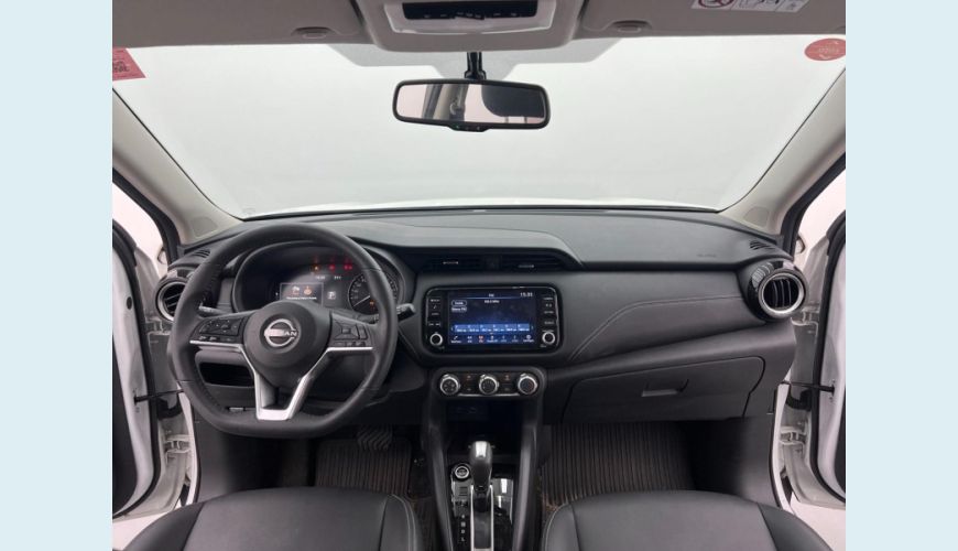 NISSAN KICKS ADVANCE FLEX AUT. 4P - BRANCO - 2024 Foto 9 (Grande)