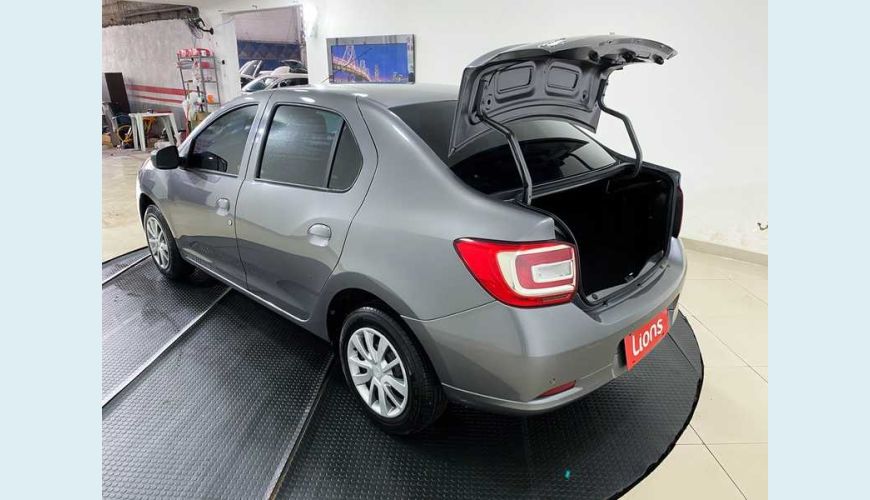 RENAULT LOGAN LIFE 1.0 12V FLEX MANUAL 4P - CINZA - 2021 Foto 9 (Grande)