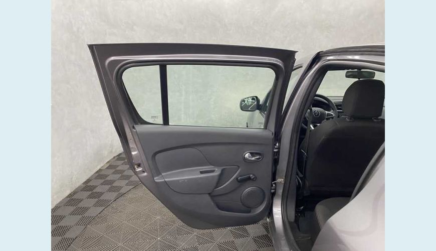 RENAULT SANDERO ZEN 1.0 12V FLEX MANUAL 4P - CINZA - 2021 Foto 9 (Grande)