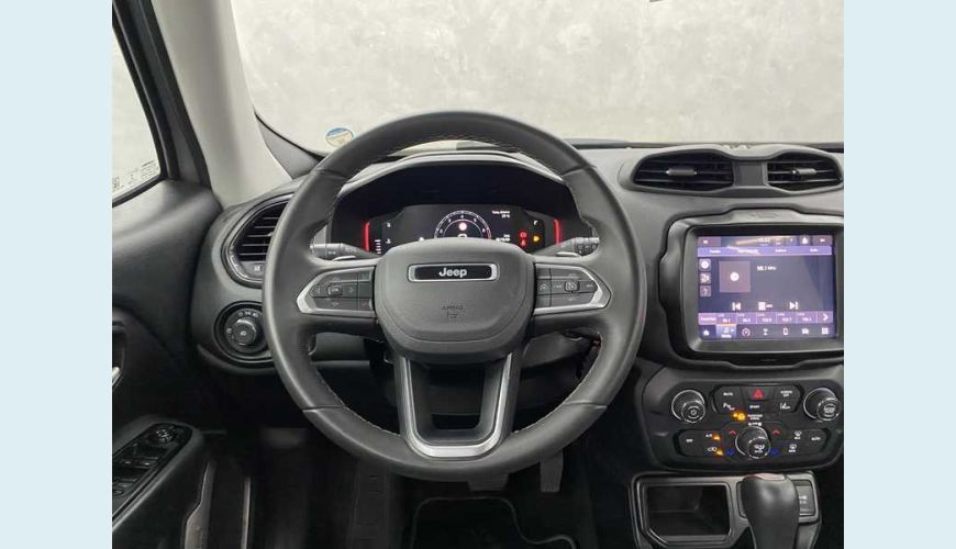 JEEP RENEGADE LONGITUDE 1.3 TURBO FLEX AUT. 4P - PRATA - 2022 Foto 9 (Grande)