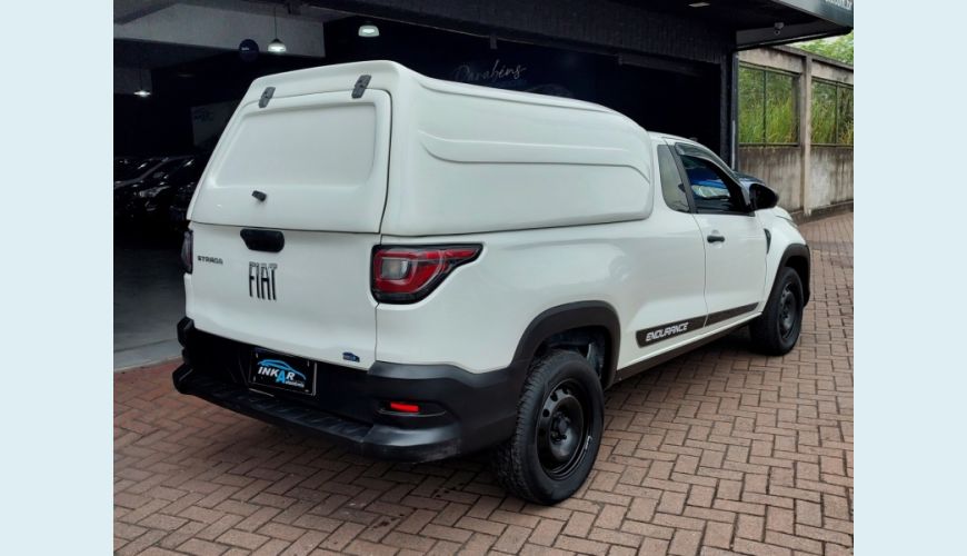 FIAT STRADA FLEX MANUAL 2P - BRANCO - 2023 Foto 9 (Grande)