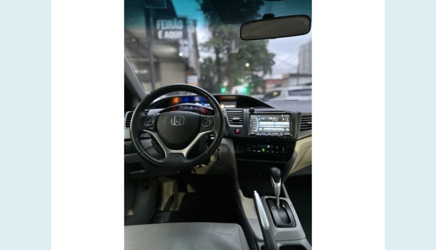 HONDA CIVIC FLEX AUT. 4P - CINZA - 2016 Foto 9 (Grande)