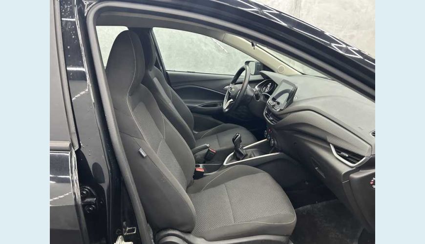 CHEVROLET ONIX LT 1.0 FLEX MANUAL 4P - PRETO - 2024 Foto 9 (Grande)