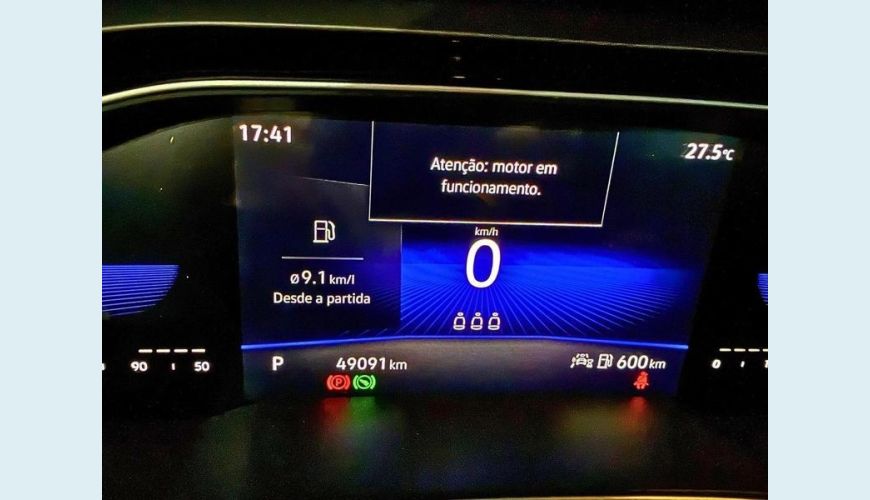VOLKSWAGEN NIVUS COMFORTLINE 1.0 200 TSI FLEX MANUAL 4P - CINZA - 2023 Foto 9 (Grande)